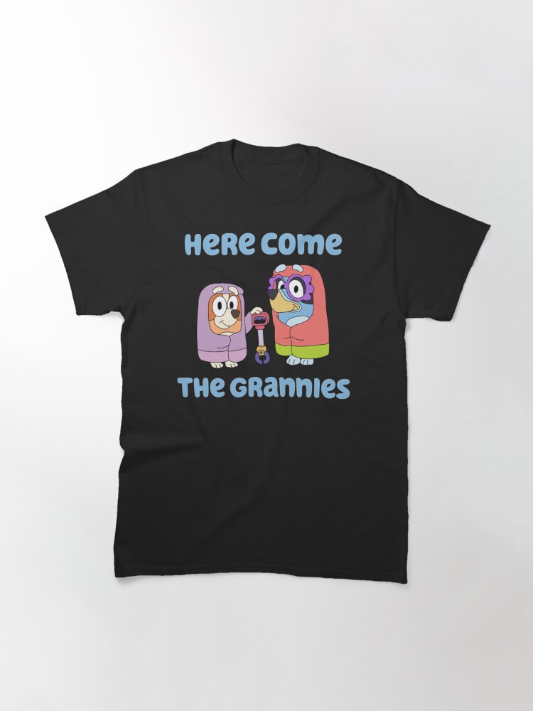 Thumbnail 3 of 7, Classic T-Shirt, Here Come the Grannies Essential Copy designed and sold by FrederikDombert.