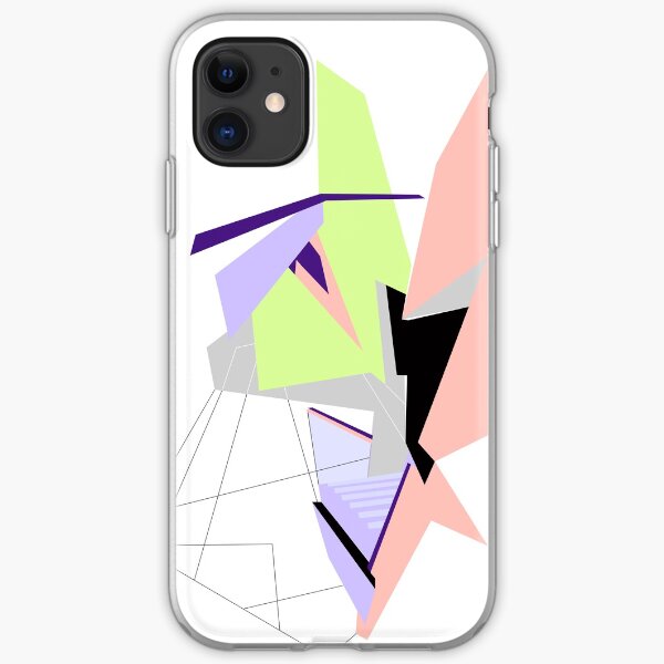 Abstract Geo iPhone Soft Case
