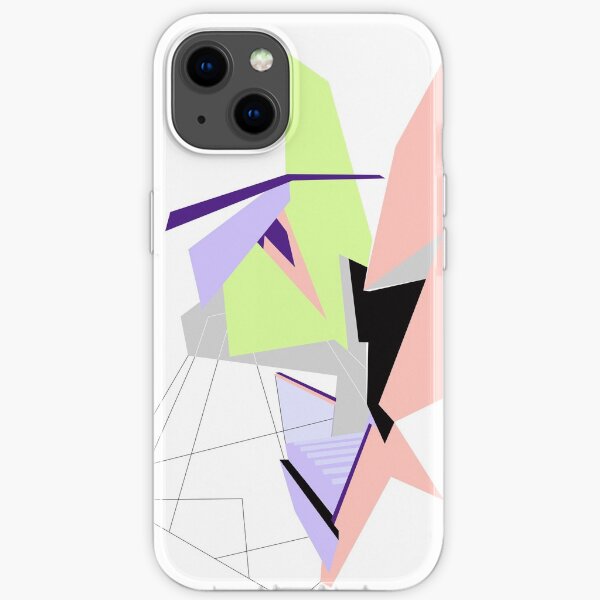 Abstract Geo iPhone Soft Case