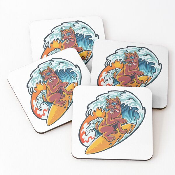 Item preview, Surfing Dog designed and sold by Vector Scout Lab.