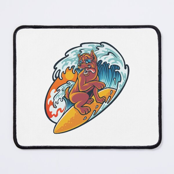 Item preview, Surfing Dog designed and sold by Vector Scout Lab.