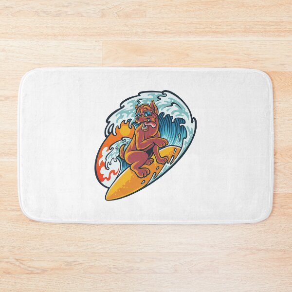 Item preview, Surfing Dog designed and sold by Vector Scout Lab.