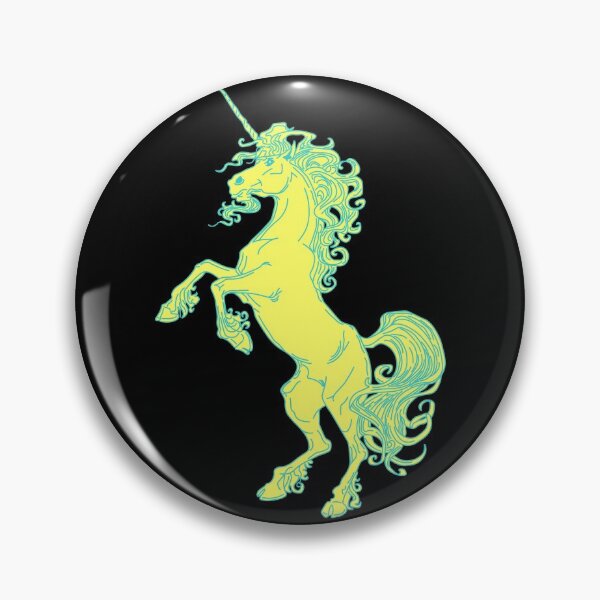 Item preview, Unicorn - simple graphics - Yellow and Blue designed and sold by bunbun369.