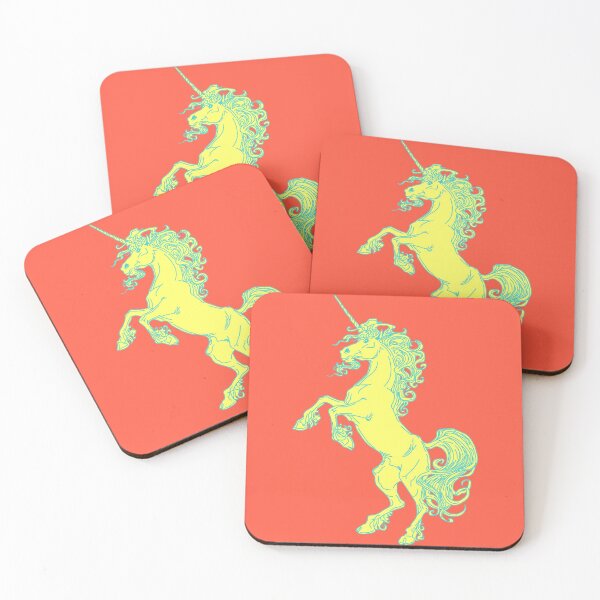 Item preview, Unicorn - simple graphics - Yellow and Blue designed and sold by bunbun369.