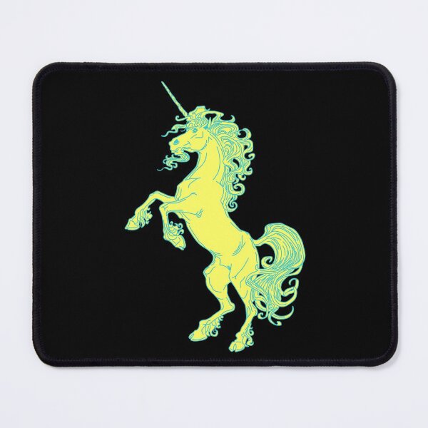 Item preview, Unicorn - simple graphics - Yellow and Blue designed and sold by bunbun369.