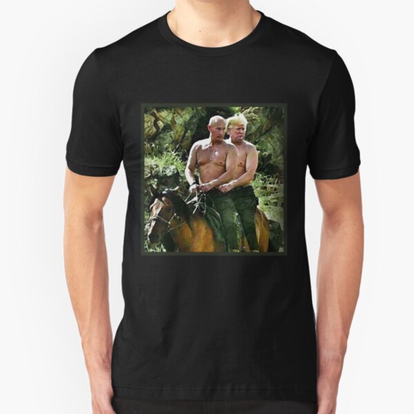 Best Friends Trump & Putin Slim Fit T-Shirt