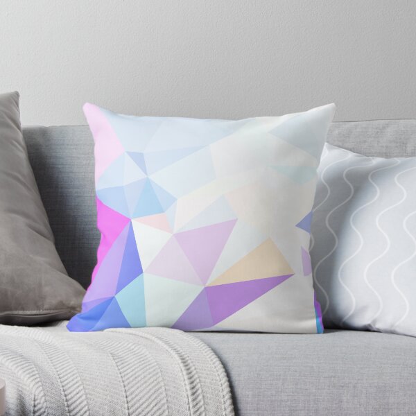 Pastel Prism-2 Throw Pillow