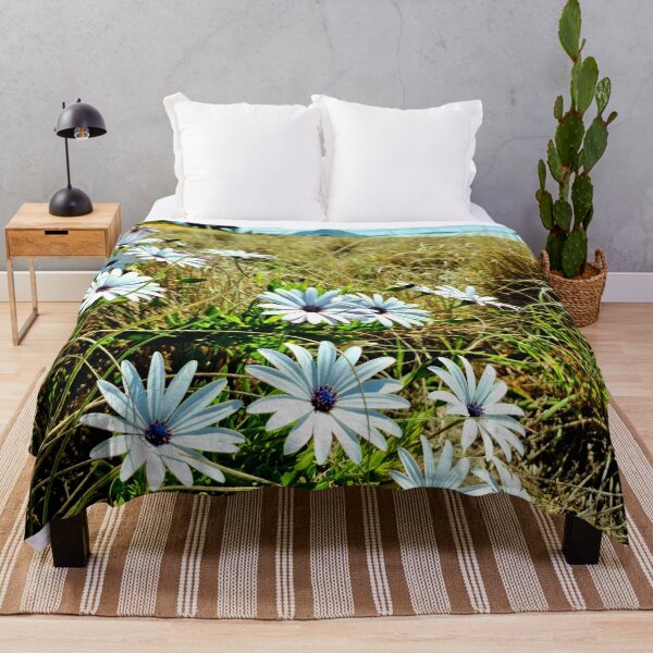 Item preview, WHITE DAISIES & MAUAO designed and sold by Steffi August.
