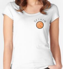 Kuroko No Basuke/Basket - Seirin Bench Uniform Women's Fitted Scoop T-Shirt