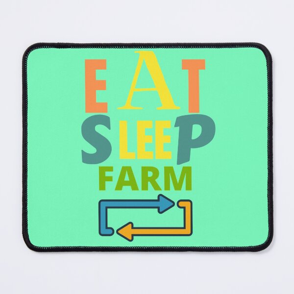 Item preview, Eat sleep farm repeat designed and sold by REEK09.