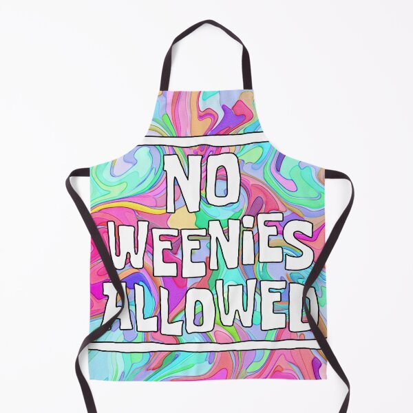 Item preview, No Weenies Allowed Rainbow Trippy Psychedelic Colorful 02 designed and sold by PataraArt.
