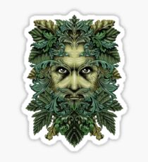 The Green Man Sticker
