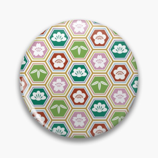 Item preview, Japanese Pattern WAGARA of KIKKO GARA  - Hexagon Design.  designed and sold by monodesigns.