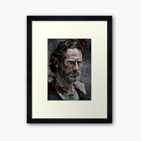 Rick Framed Art Print