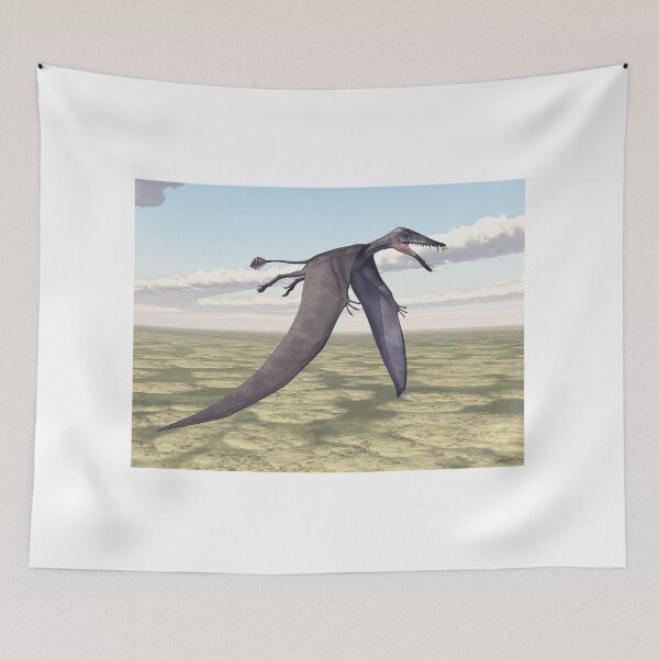 Item preview, Pterosaur Dorygnathus over a landscape designed and sold by MIRO3D.