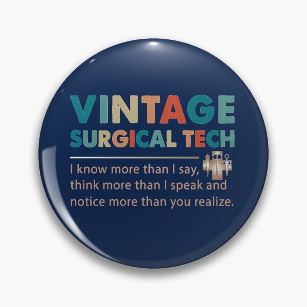 Item preview, Vintage Surgical Tech knows more   designed and sold by HeraDesignCo.