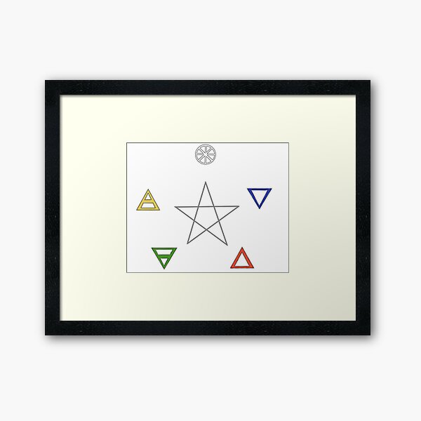 Item preview, Pentagram Elements  designed and sold by Becky-Marie.