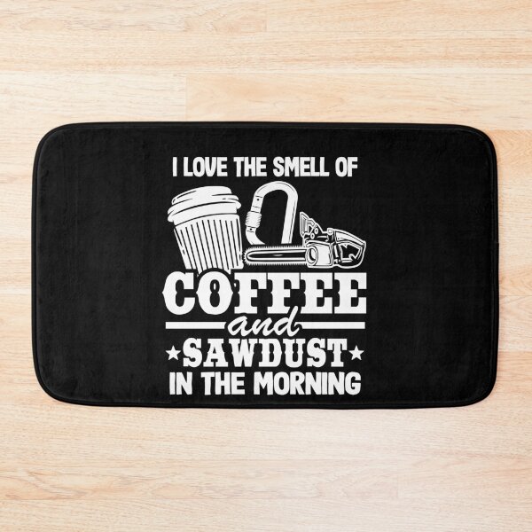 Item preview, The Smell Of Coffee & Sawdust Chainsaw Arborist Gift designed and sold by Stronzi.