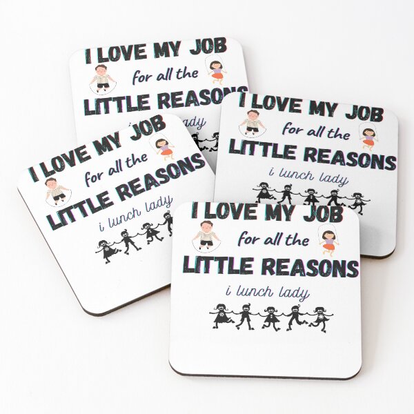 Item preview,   I Love My Job For All The Little Reasons Lunch Lady Essential T-Shirt designed and sold by Dragsma ⭐⭐⭐⭐⭐.