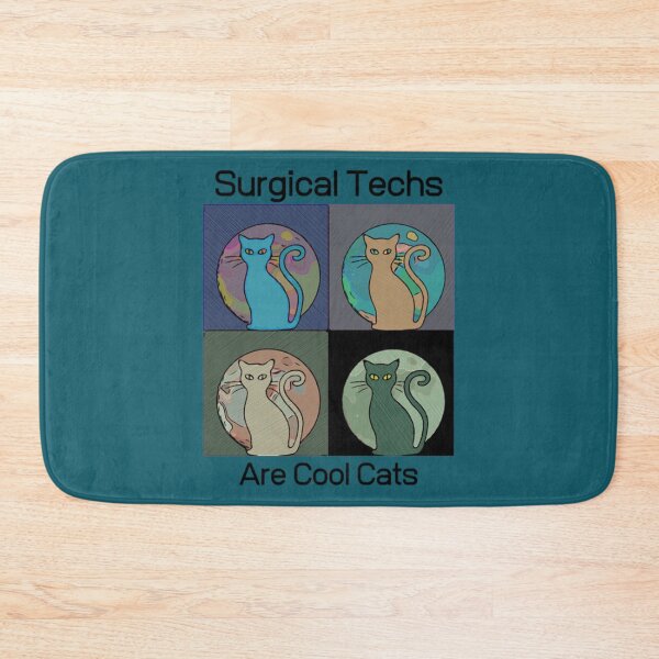 Item preview, Surgical Techs Are Cool Cats   designed and sold by HeraDesignCo.