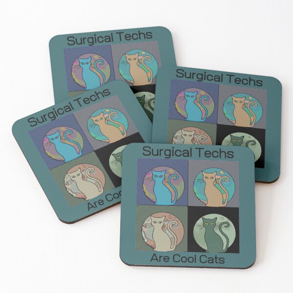 Item preview, Surgical Techs Are Cool Cats   designed and sold by HeraDesignCo.