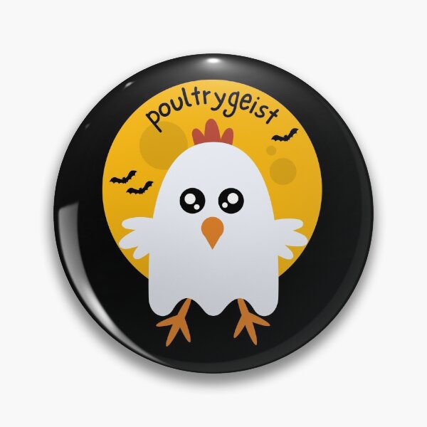 Item preview, Poultrygeist - Animal Pun designed and sold by The Agreeable Raven.