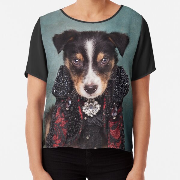 Shelter Pets Project - Loki (Red) Chiffon Top