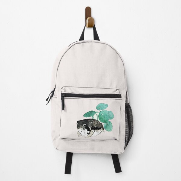 Item preview, angry desert rain frog and pilea peperomioides designed and sold by mooonhannah.