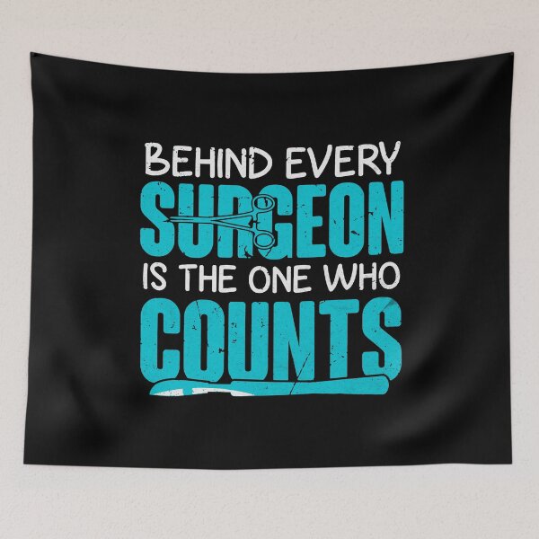 Item preview, Behind Every Surgeon Is The One Who Counts Tshirt designed and sold by septee.