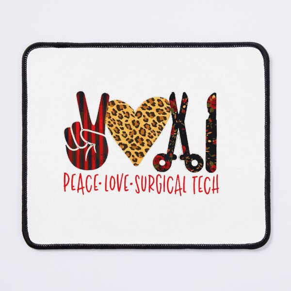 Item preview, Peace Love Surgical Tech Tshirt  designed and sold by septee.
