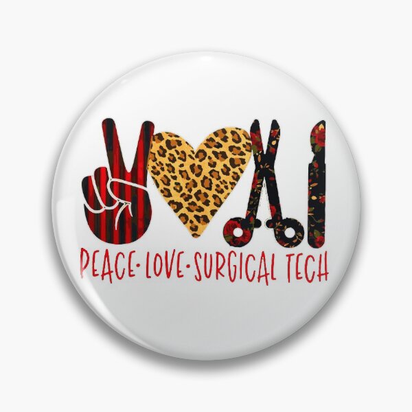Item preview, Peace Love Surgical Tech Tshirt  designed and sold by septee.