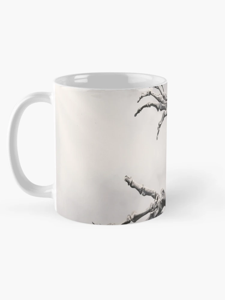 Thumbnail 5 of 6, Coffee Mug, Skeleton Hand Rising To Light designed and sold by JTS STORE.