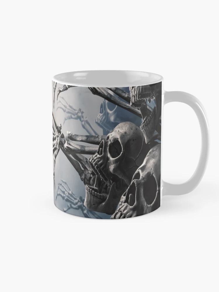 Thumbnail 3 of 6, Coffee Mug, Skeleton Hand Rising To Light designed and sold by JTS STORE.