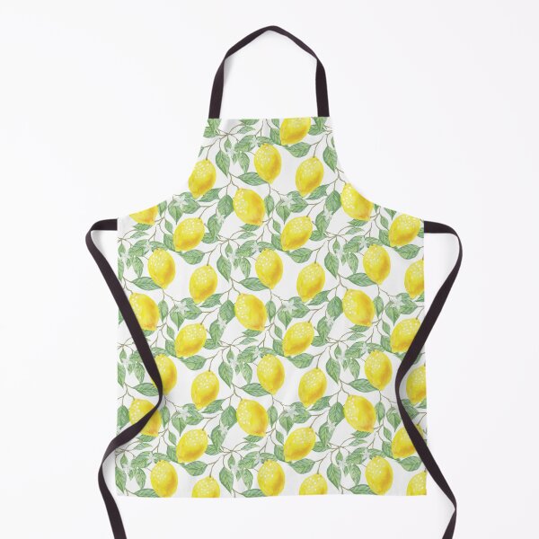 Item preview, Lemon and Leaf Pattern Bed Sheet Design  designed and sold by PodiShawna.