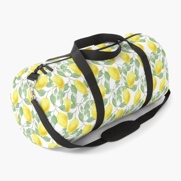 Item preview, Lemon and Leaf Pattern Bed Sheet Design  designed and sold by PodiShawna.