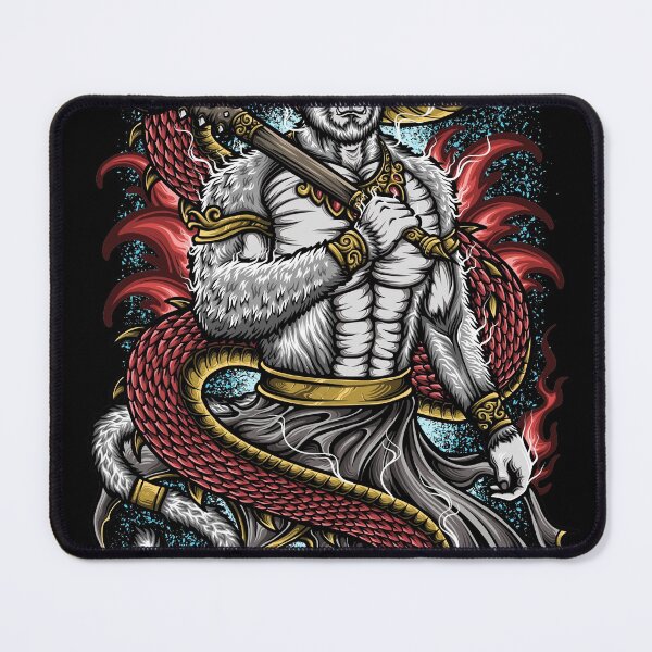 Item preview, Hanuman With Garaga designed and sold by aleoarts.