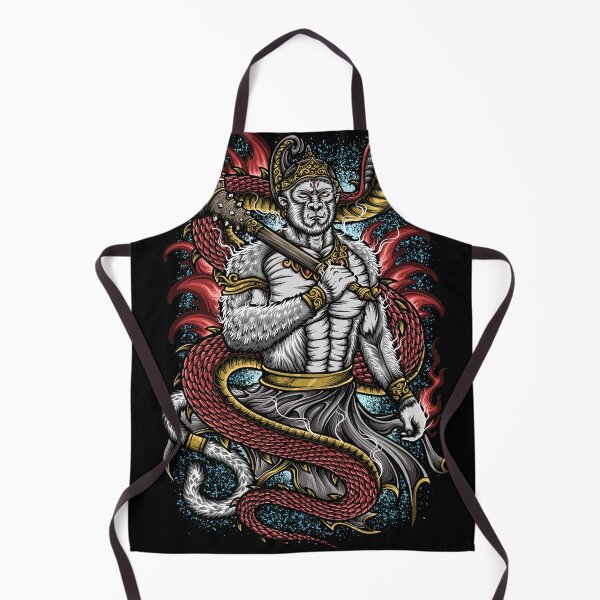 Item preview, Hanuman With Garaga designed and sold by aleoarts.