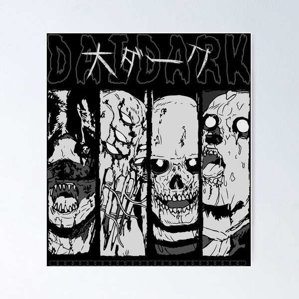 Artikel-Vorschau von DAI - DARK HEROES Manga-Anime-Design, designt und verkauft von TheAsura.