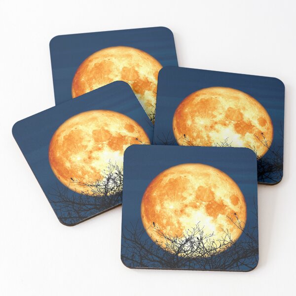 Item preview, Big Full Moon Night Background designed and sold by JTS STORE.