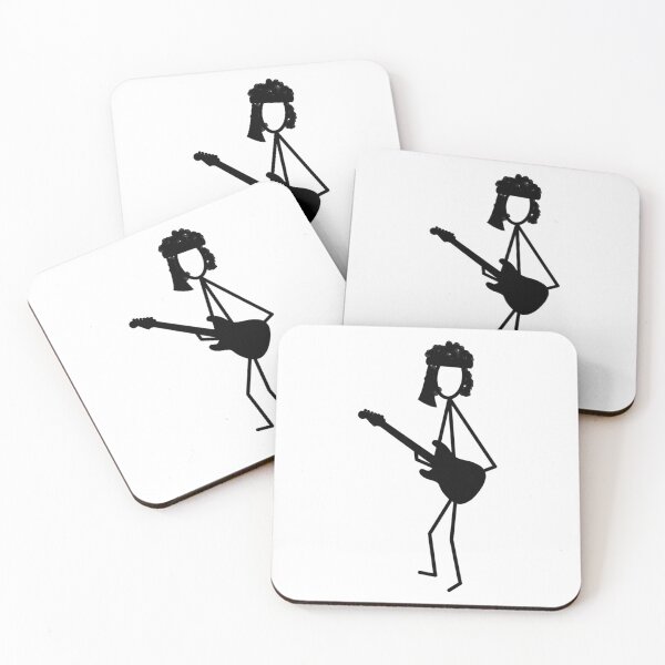 Item preview, Stickman woodstock guitar hero rock star designed and sold by Taikamnua.