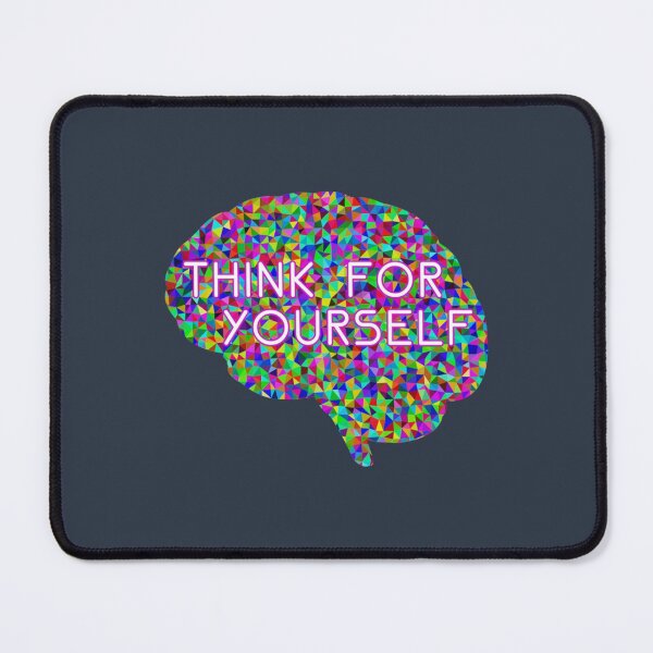 Item preview, Think For Yourself Peace Hippie Colors Free Thinking Music Art Creativity designed and sold by Taikamnua.