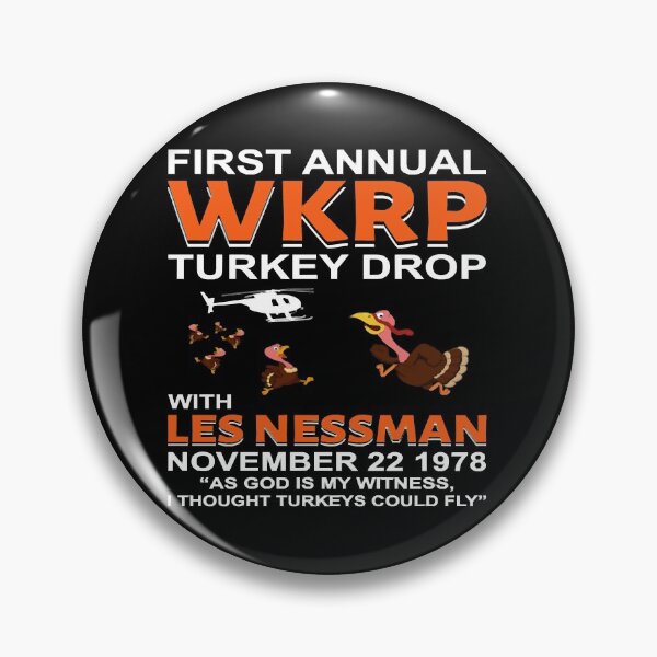 Item preview, WKRP Thanksgiving day Turkey drop  designed and sold by nelsonvfr542.