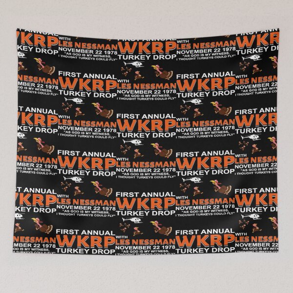 Item preview, WKRP Thanksgiving day Turkey drop  designed and sold by nelsonvfr542.