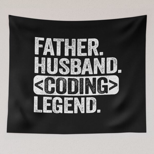 Item preview, Father Husband Coding Legend Father's Day Programmer Gift Web Developer designed and sold by Stronzi.