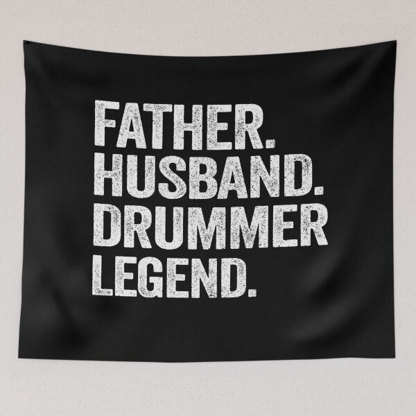 Item preview, Father Husband Drummer Legend Vintage Drums Dad Gift designed and sold by Stronzi.