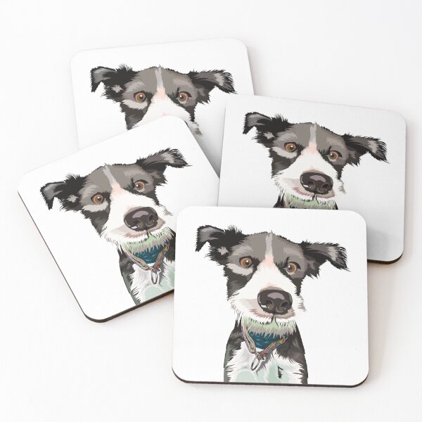 Item preview, Funny Dog Border Collie Cute Puppy Face designed and sold by FlipFlop7.