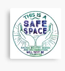 Safe Space Canvas Print