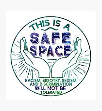 Safe Space Photographic Print