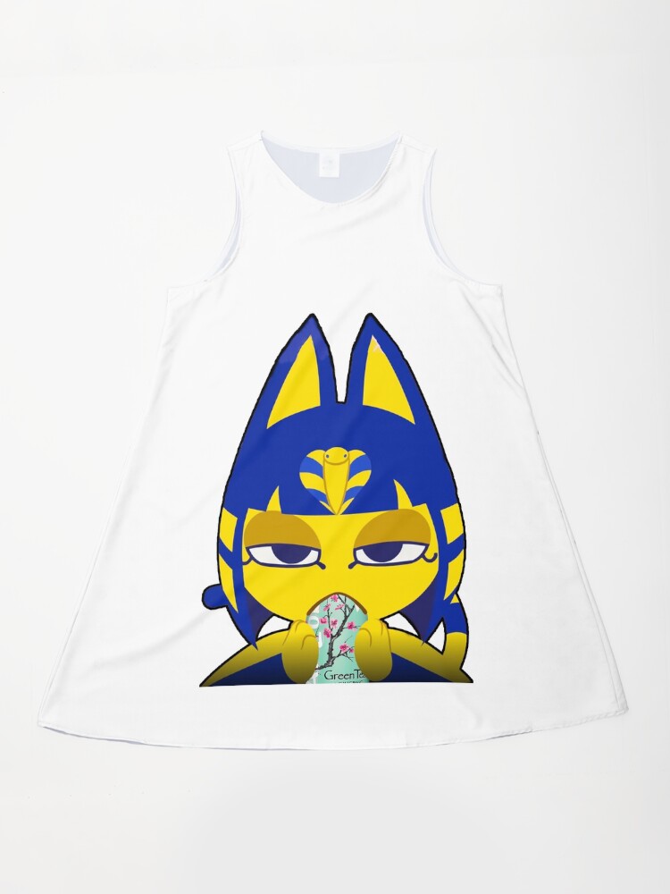 Ankha drinks Arizona green tea" A-Line Dress for Sale by Vapes-ubboi |  Redbubble