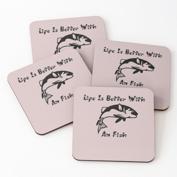 Item preview, life is better with a fish designed and sold by BILAL SHU12.